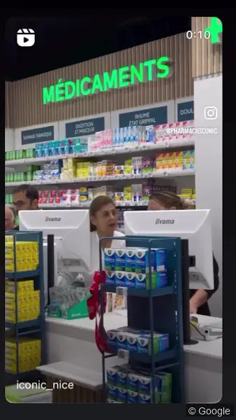 Photo 2 de PHARMACIE ICONIC - Elsie santé, pharmacie à Nice